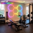 thumbnail image 5 of Westinghouse Color-Changing LED Hex Light Kit with Remote Control, 5 of 16