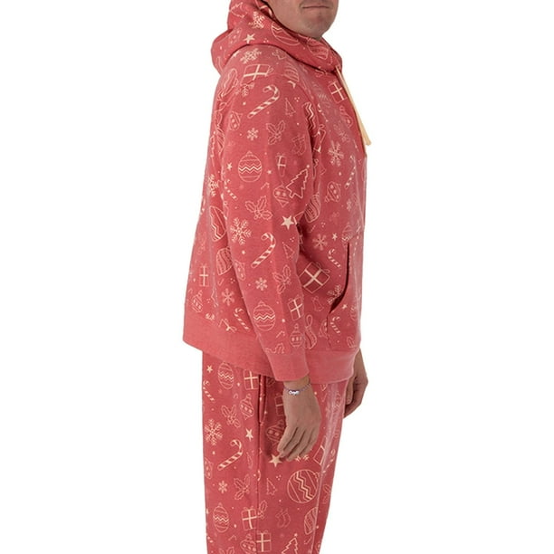 Dec. 25th Men's Holiday Fleece 2-Piece Hoodie & Jogger Set