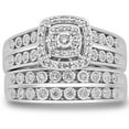 thumbnail image 2 of 0.37 CT. T.W. Round Cut Halo Diamond Ring & Band set in 14K Gold, 2 of 5