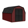 thumbnail image 1 of Handy Home Products Barn 8' x 12' Outdoor Wooden Shed, Choose Installation, 1 of 14