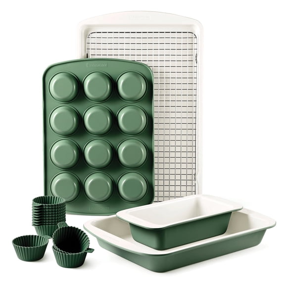 Tramontina 5-Piece Aluminized Steel Ceramic Nonstick Bakeware Set
