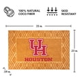 thumbnail image 3 of Logo Brands Houston Cougars Coir Outdoor Mat, 3 of 3
