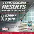 thumbnail image 2 of PowerShot 4200 PSI at 4.0 GPM HONDA® GX390 with Industrial Triplex Pump Cold Water Professional Gas Pressure Washer, 2 of 17