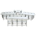 thumbnail image 1 of Lifetime 8' Tables and Chairs Combo (32 Count), 1 of 16