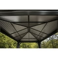 thumbnail image 4 of Sojag Mykonos Aluminum and Steel Gazebo, Dark Gray, Various Sizes, 4 of 6