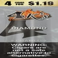 thumbnail image 2 of 4K's Cigarillo Foil Pouch, Diamond Pre-Priced $1.19 for 4 cigars, 15 pack, 2 of 2