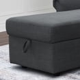 thumbnail image 7 of Hamilton Storage Sofa Bed Reversible Sectional, 7 of 11
