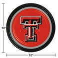 thumbnail image 2 of Collegiate Round Paper Plates, 10", 85 ct., Choose Your Team, 2 of 8