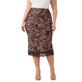 thumbnail image 5 of Edited by Maren Morris Women's Maxi Slip Skirt, 5 of 11