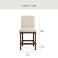 thumbnail image 3 of Member's Mark Bridgewater Counter-Height Stool, 3 of 8