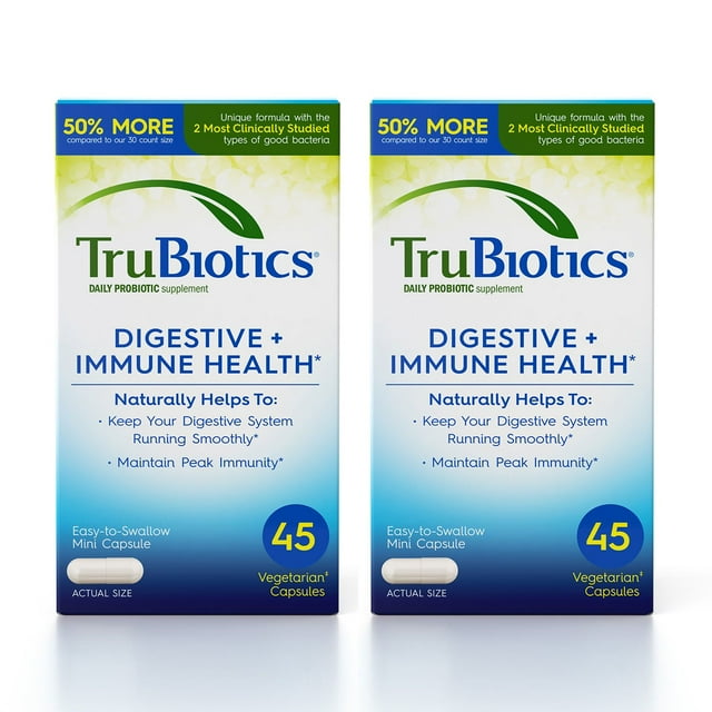TruBiotics Daily Probiotic Supplement For Digestive + Immune Support Mini Capsules (90 ct.)