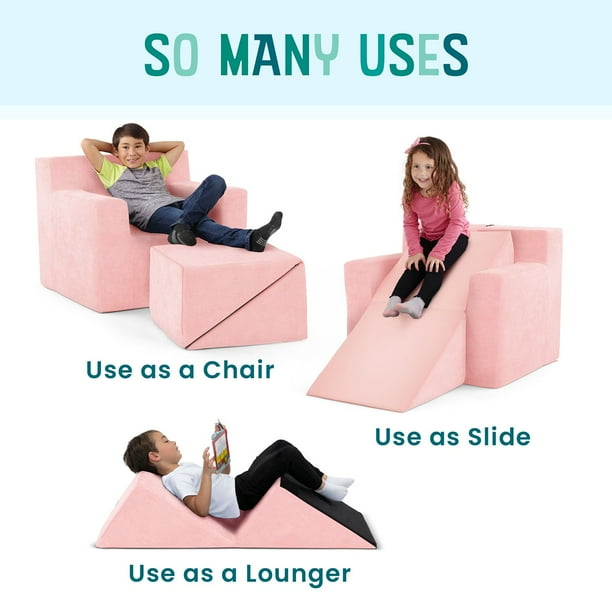 Member's Mark Jumbo Kids' Explorer 2-in-1 Slide Chair, Assorted