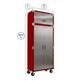 thumbnail image 3 of Seville Classics UltraHD 8-Piece Steel Garage Cabinet Storage Set With Height Adjustable Workbench, 12 Feet Wide Assorted Colors, 3 of 16