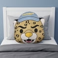 thumbnail image 2 of Logo Brands Southern University Jaguars Puff Pillow, 2 of 5