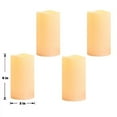 thumbnail image 8 of Deck Impressions Rechargeable Indoor/Outdoor Candles, 4-Pack, 8 of 8
