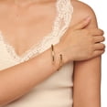 thumbnail image 3 of Byzatine Bypass Bracelet in 14K Gold, 3 of 5