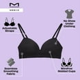 thumbnail image 6 of Maidenform M Women's 2-Pack Wire-Free Seamless Bra, 6 of 7