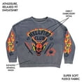 thumbnail image 9 of Women's Stranger Things Hellfire Club Crewneck Sweatshirt, 9 of 10