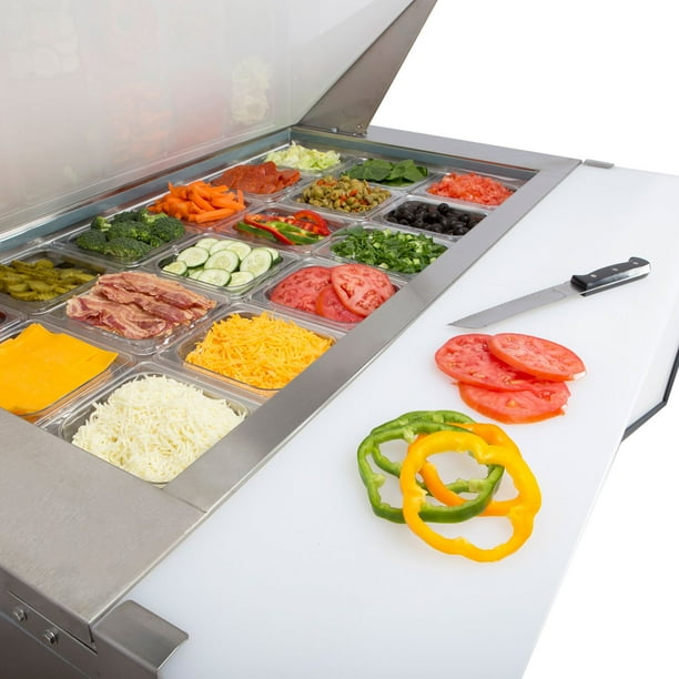 Maxx Cold X-Series Commercial Refrigerated Prep Station