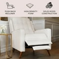 thumbnail image 2 of Chicago Mid-Century Pushback Recliner, Assorted Colors, 2 of 11