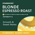 thumbnail image 4 of Starbucks by Nespresso Espresso Coffee Pods, Blonde Roast, 60 ct., 4 of 9