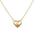 thumbnail image 2 of Reversible Heart Pendant Necklace in 14K Gold, 2 of 5