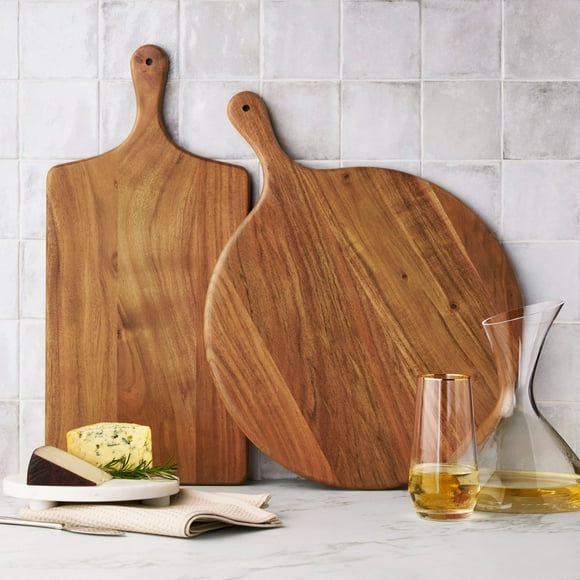 Member's Mark Acacia Wood Charcuterie Boards, Set of 2