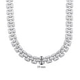 thumbnail image 3 of Panther Chain Necklace in Sterling Silver, 3 of 6