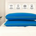 thumbnail image 2 of Imaginarium 2-Pack Memory Foam Fun Pillow with Cooling Cover, 2 of 8