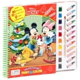 thumbnail image 1 of Deluxe Poster Paint & Color: Mickey Christmas, Mixed Media, 1 of 4