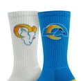 thumbnail image 3 of Los Angeles Rams Adult 2-Pack Crew Socks, 3 of 3