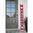 thumbnail image 2 of NCAA 8" x 60" Reversible Porch Greeter Sign, 2 of 5