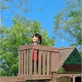 thumbnail image 3 of Gorilla Playsets Alpine Adventure Wooden Swing Set with Tube Slide, 3 of 8