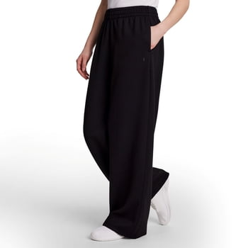 Champion Women's Air Layer Ribbed Wide Leg Pant