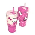 thumbnail image 2 of Zak Designs 16-oz Stainless Steel Double-Wall Tumbler for Kids with Straw, 2-Piece Set, 2 of 7