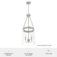 thumbnail image 5 of Hunter Devon Park with Clear Glass Pendant Ceiling Light Fixture, 5 of 10