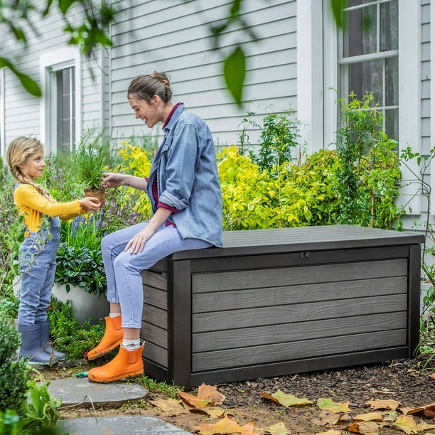Keter 165-Gallon Resin Outdoor Deck Box - Samsclub.com