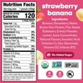thumbnail image 2 of Noka Organic Plant Protein Smoothie Pouches, Strawberry Banana, 4.22 oz., 12 ct., 2 of 8