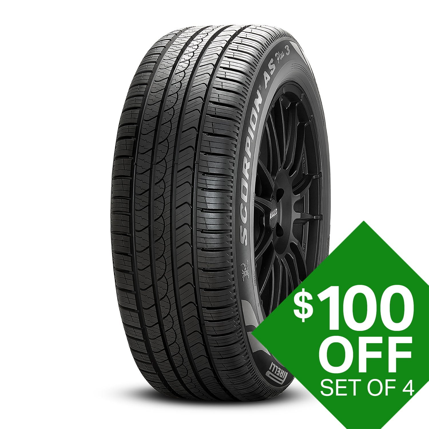 Pirelli Scorpion AS Plus 3 - 235/65R17 104H Tire - Samsclub.com