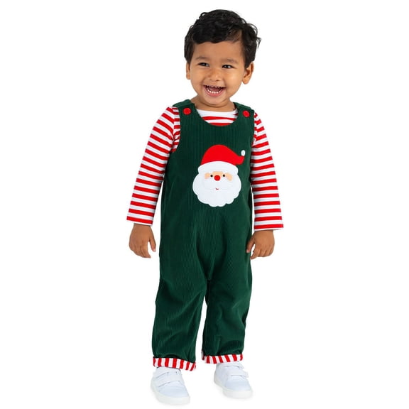 Counting Daisies Baby Boy Holiday Outfit Set