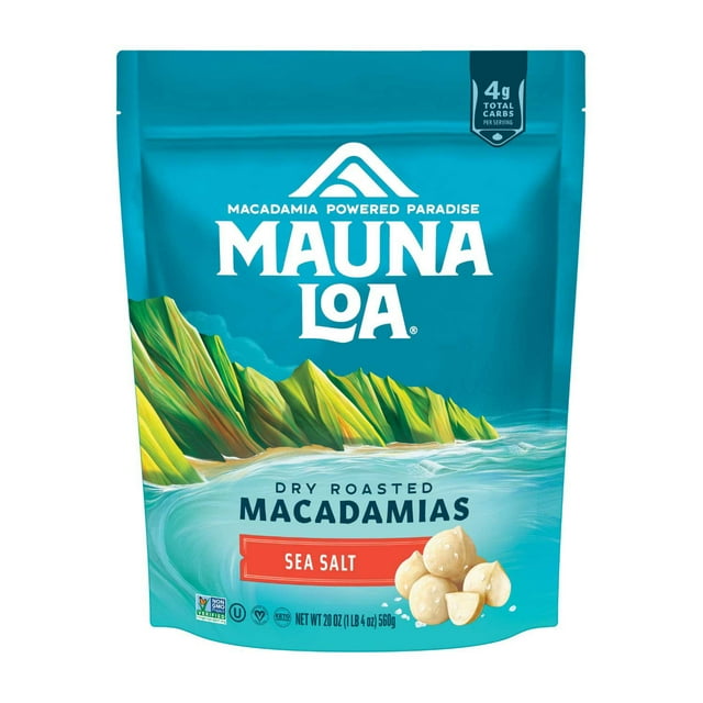 Mauna Loa Dry Roasted Macadamias, 20 oz.