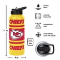 thumbnail image 4 of Logo Brands Kansas City Chiefs Tumbler Set, 4 of 5
