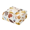 thumbnail image 3 of Hallmark Fall Plush Throw Blankets, 50" x 70", 3 of 4