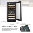 thumbnail image 13 of Lanbo 15 Inch Wine Cooler Fridge, 13 of 15
