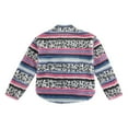 thumbnail image 5 of Hurley Girls Sherpa Printed Quarter-Zip Jacket, 5 of 8