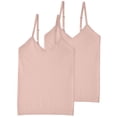 thumbnail image 1 of Member's Mark Women's 2-Pack Seamless Shelf Cami, 1 of 6