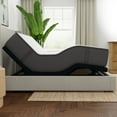 thumbnail image 4 of LulaaBED 12" Soft & Firm Flippable Memory Foam Mattress & Adjustable Base Set, 4 of 12
