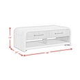 thumbnail image 2 of Society Den Woodridge Coffee Table with Casters and Push Drawer, 2 of 10