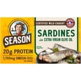 thumbnail image 2 of Season Brand Bone-In Sardines in EVOO, 4.375 oz., 6 pk., 2 of 4