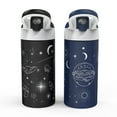 thumbnail image 4 of Zak Designs Antimicrobial 14-oz. Stainless Steel Vacuum Insulated Kids Riverside Bottle, 2-Piece Set, Choose Color, 4 of 7